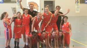 Les championnes de Belgique DU14 !